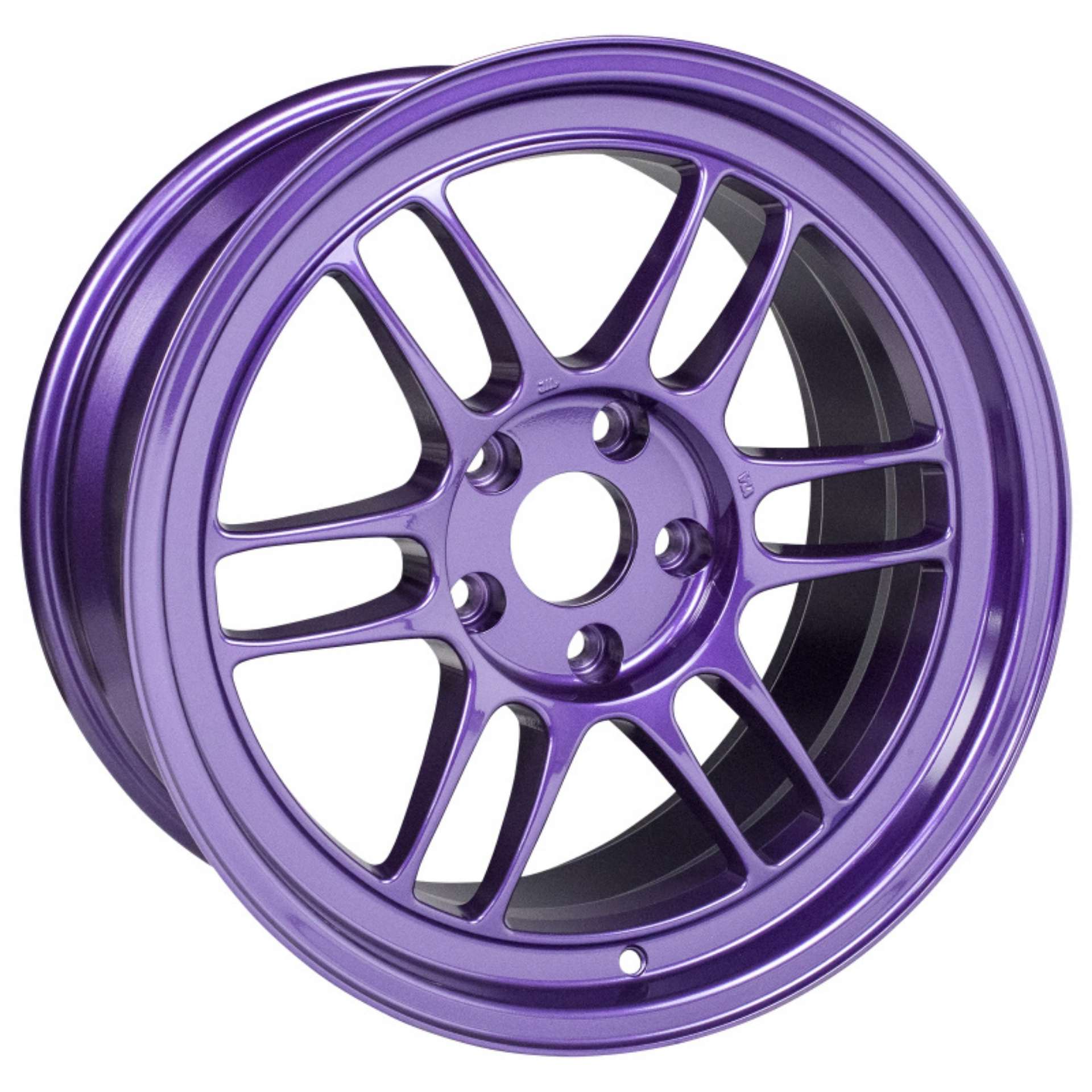 Picture of Enkei RPF1 17x9 5x114-3 22mm Offset 73mm Bore Purple Wheel