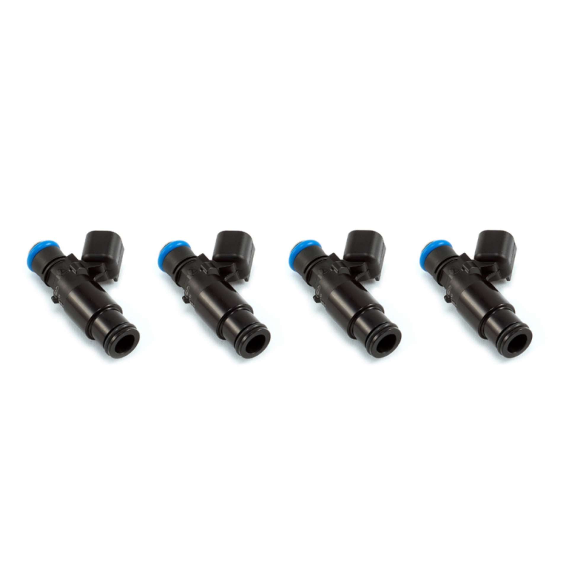 Picture of Injector Dynamics 1340cc Injectors - 48mm Length - 14mm Black Bottom - 14mm Lower O-Ring Set of 4