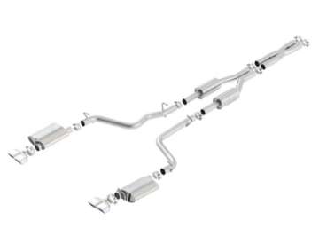 Picture of Borla 09-14 Dodge Challenger R-T 5-7L RWD 2Dr- 2-5in- ATAK CB Exhaust - Dual Split Rear Exit