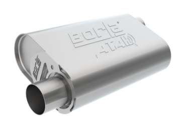 Picture of Borla CrateMuffler LS3 ATAK 2-5in Offset-Offset 14inx4-35inx9in Muffler