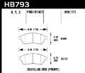 Picture of Hawk 10-16 Cadillac SRX LTS Street Front Brake Pads