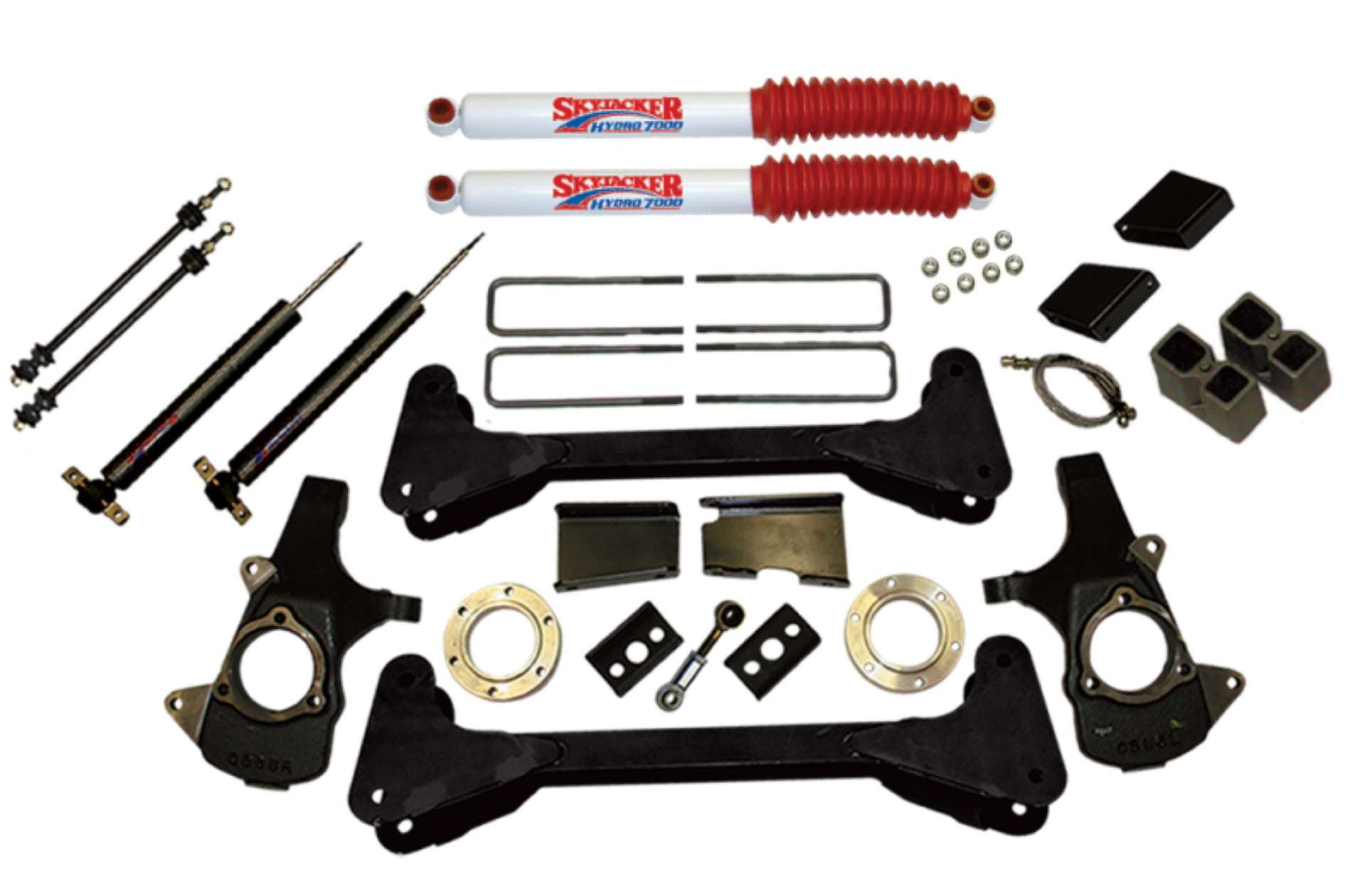 Picture of Skyjacker 2007-2013 Chevrolet Silverado 1500 4 Wheel Drive Suspension Lift Kit w- Shock