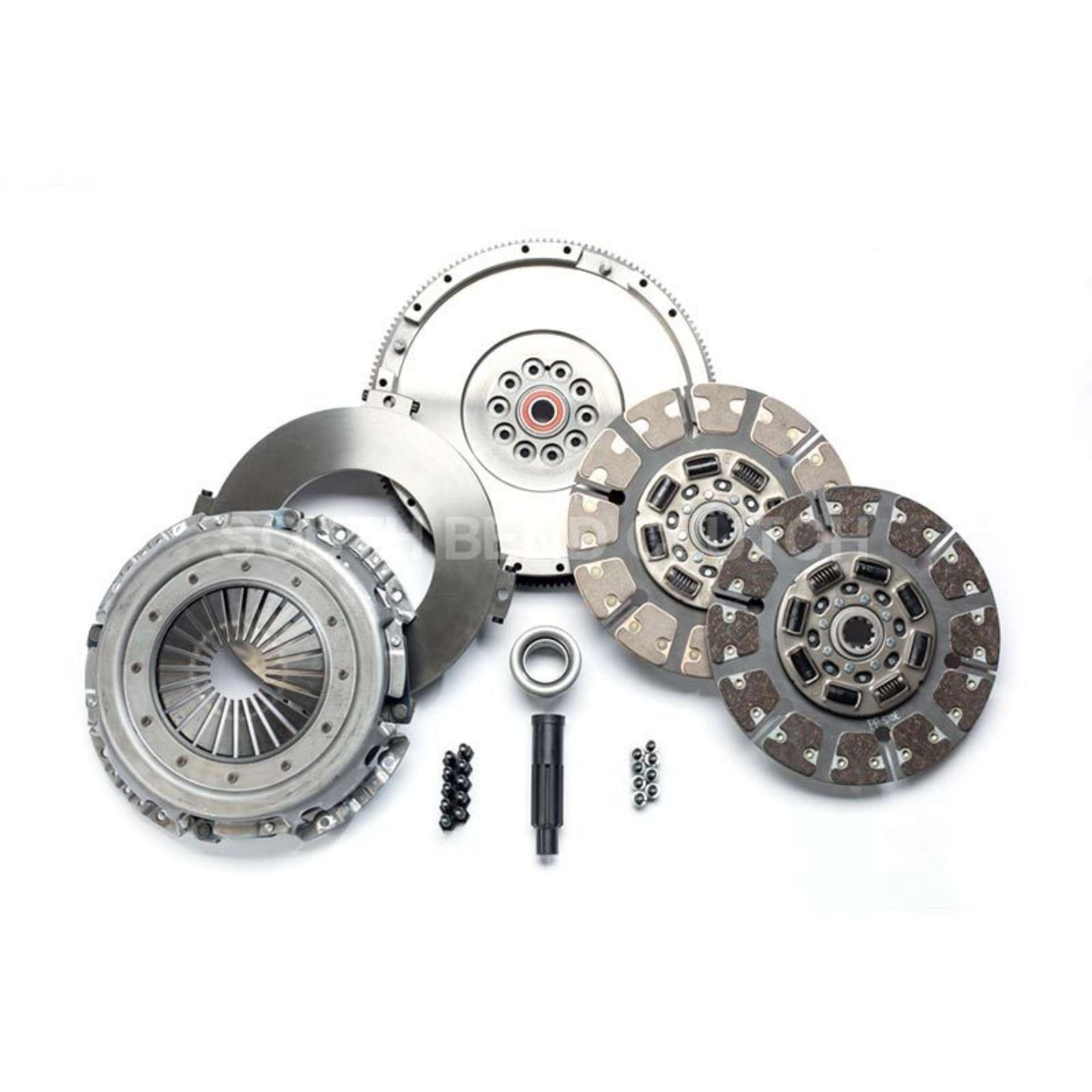 Picture of South Bend Clutch 08-09 Ford 6-4L ZF-6 Street Dual Disc Organic Clutch Kit