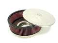 Picture of K&N Marine 8in ID x 9in OD x 2-875in H Round Straight Flame Arrestor