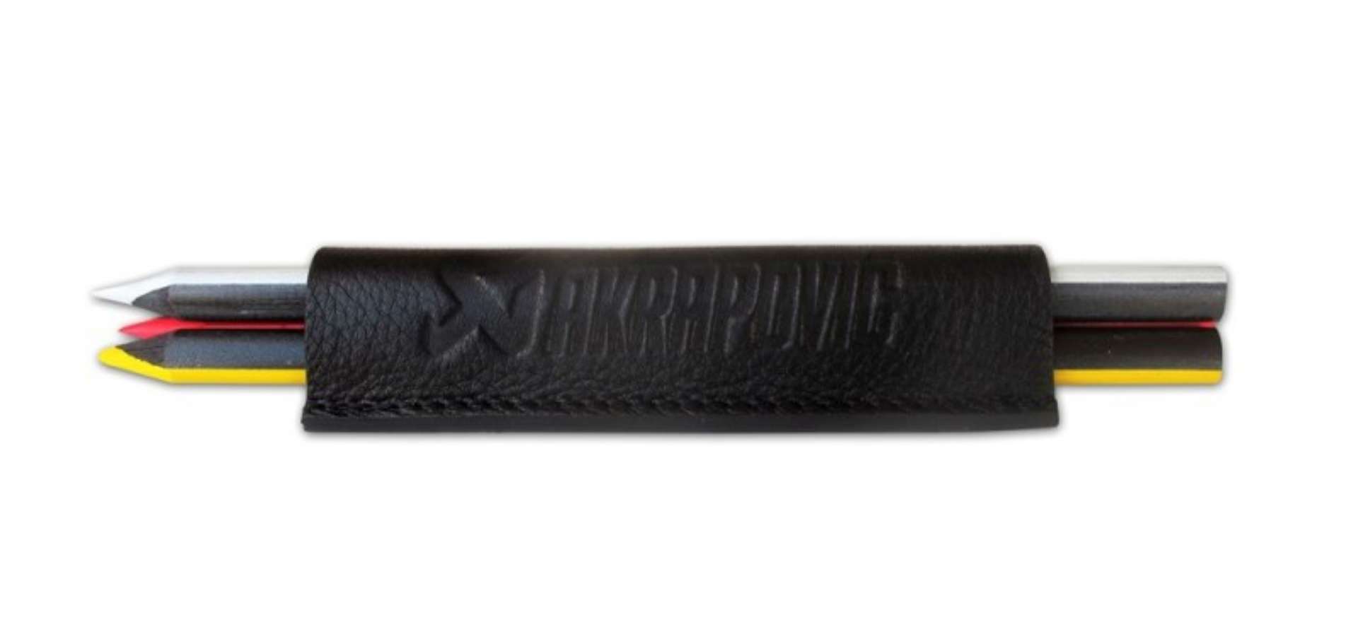 Picture of Akrapovic Leather Crayons case - black