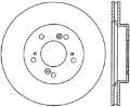 Picture of StopTech 97-01 Acura Integra Cryo Slotted Front Left Sport Brake Rotor