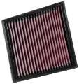 Picture of K&N 2017 Chevrolet Silverado 2500HD V8-6-6L DSL Replacement Drop In Air Filter