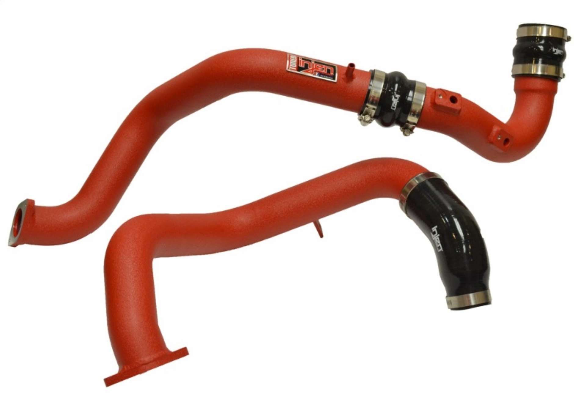 Picture of Injen 16-20 Honda Civic 1-5L Turbo Aluminum Intercooler Piping Kit - Wrinkle Red