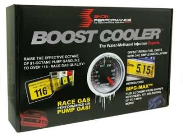 Picture of Snow Performance Stg 2 Boost Cooler Prog- Engine Mount Water Injection Kit SS Braid Line & 4AN