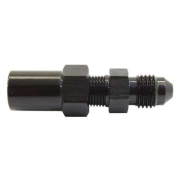 Picture of Snow Performance 1-8in NPT Female to 4AN Male Low Profile Straight Nozzle Holder