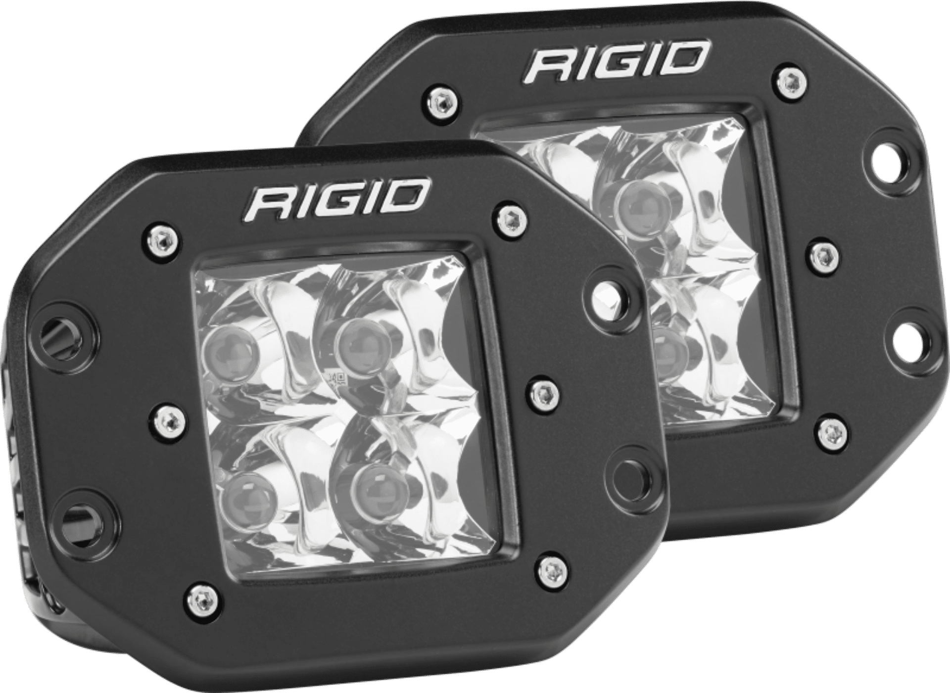 Picture of Rigid Industries Dually - Flush Mount - Spot - Set of 2