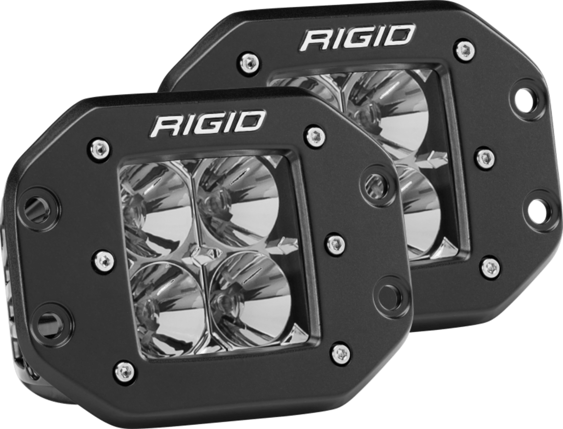 Picture of Rigid Industries Dually - Flush Mount - Flood - Set of 2