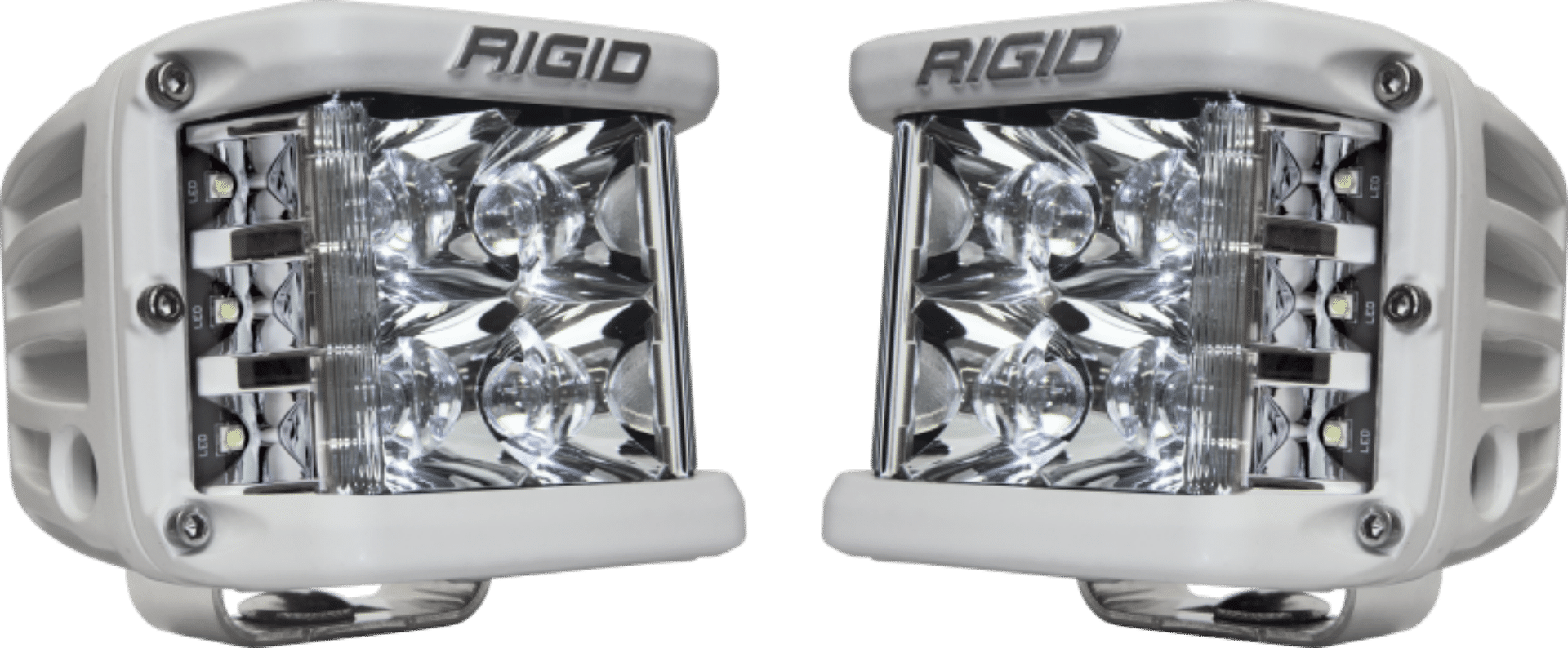 Picture of Rigid Industries D-SS - Spot - Set of 2 - White Housing