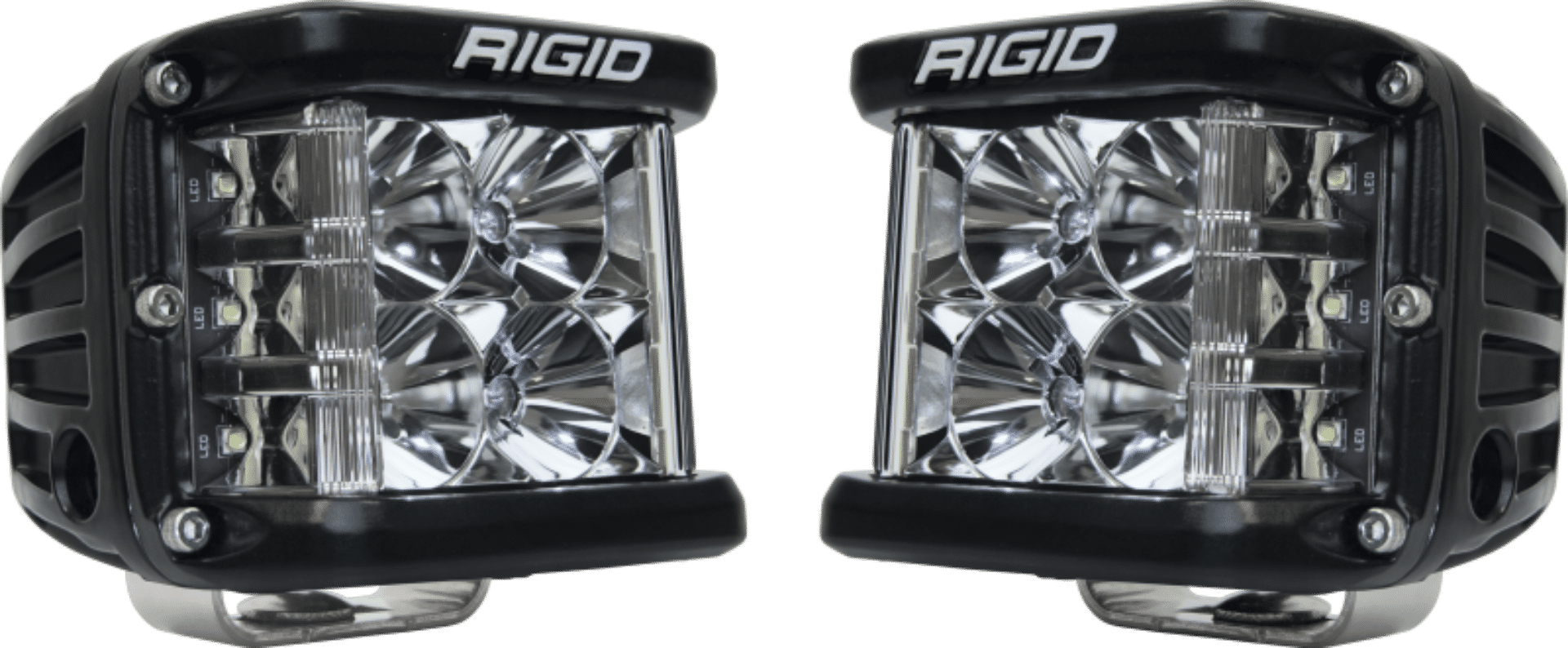 Picture of Rigid Industries D-SS - Flood - Set of 2 - Black Housing