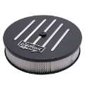 Picture of Edelbrock Air Cleaner Racing Series Round Aluminum Top Cloth Element 14In Dia X 3 125In Dropped Base