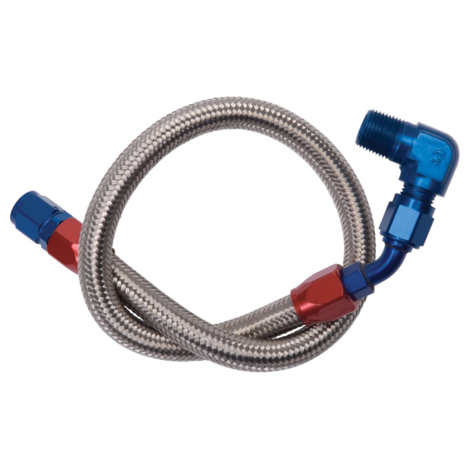 Picture of Edelbrock Fuel Line Braided Stainless for BBC  Use w- 8134 