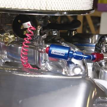 Picture of Edelbrock Fuel Line Braided Stainless for BBC  Use w- 8134 