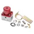 Picture of Edelbrock Fuel Pressure Regulator Carbureted 180 GPH 5-10 PSI -10 In-Out -6 Return Red-Clear