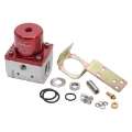 Picture of Edelbrock Fuel Pressure Regulator EFI 180 GPH 35-90 PSI -10In-Out -6 Return Red-Clear