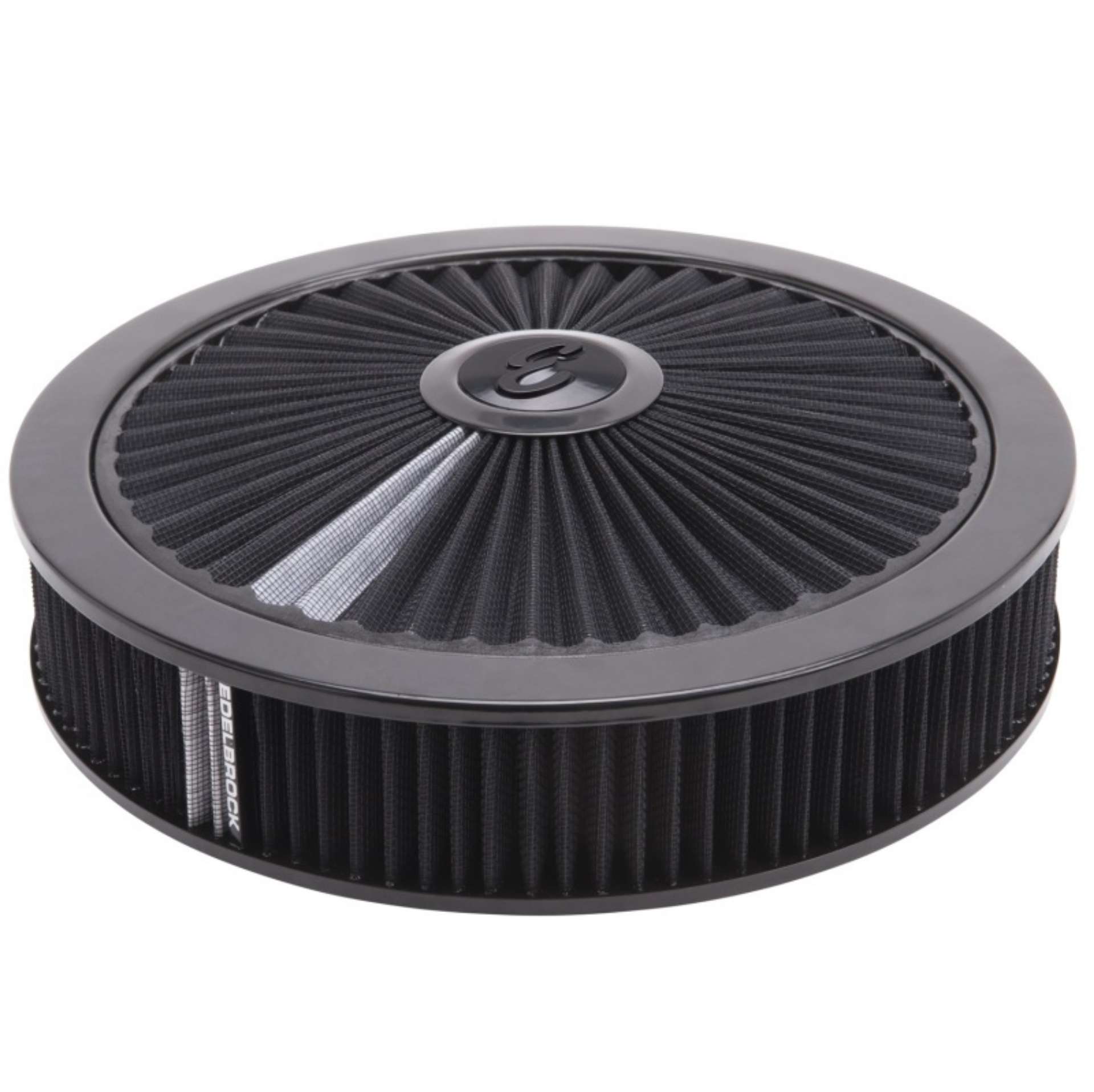 Picture of Edelbrock Air Cleaner Pro-Flo High-Flow Series Round Filtered Top 14In Dia X 3 125In Dropped Base