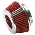 Picture of Edelbrock Air Filter Pro-Flo Series Conical 3 7In Tall Red-Chrome