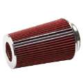 Picture of Edelbrock Air Filter Pro-Flo Series Conical 10In Tall Red-Chrome