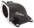 Picture of Edelbrock High Flow Intake Elbow 95mm Throttle Body to Square-Bore Flange Black Finish