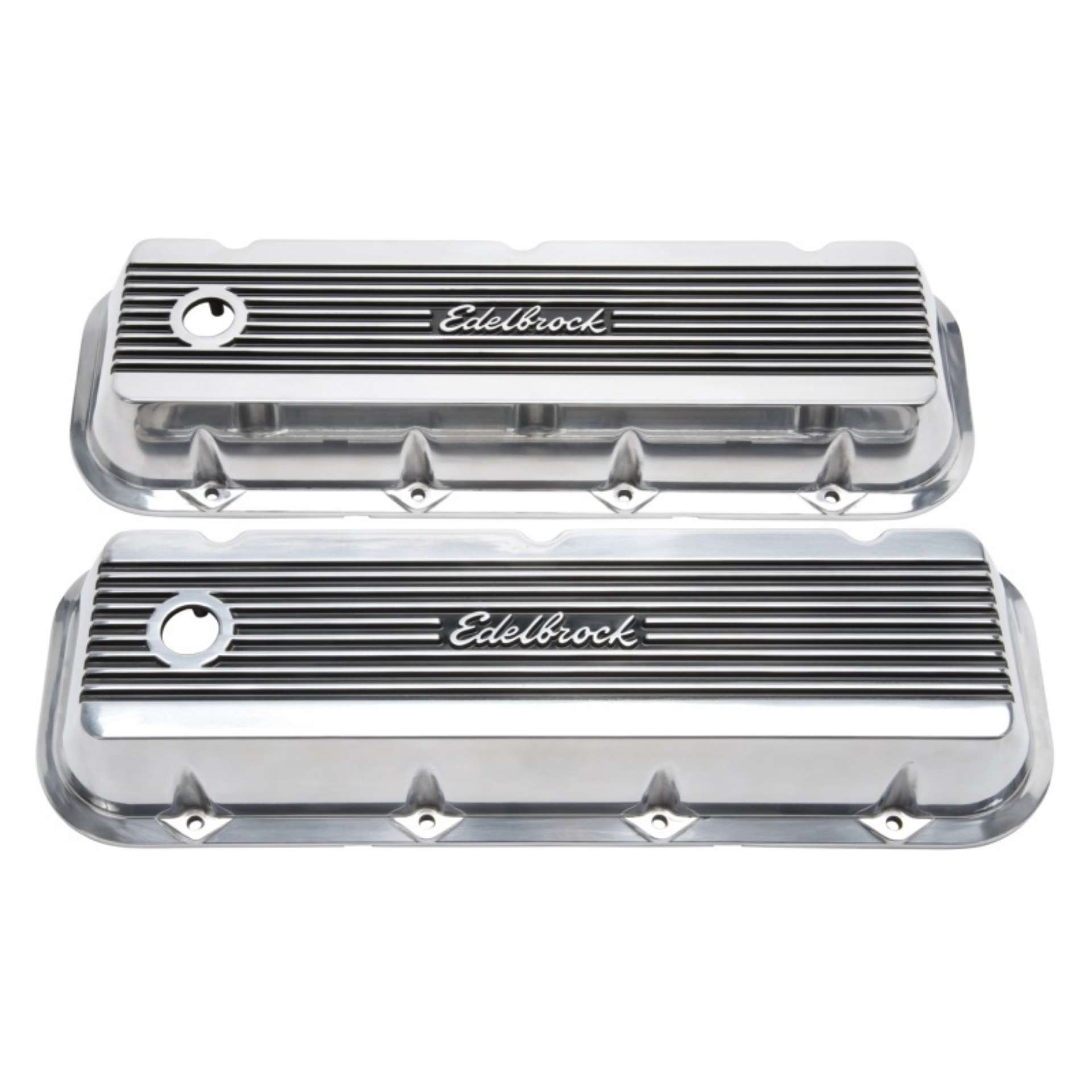 Picture of Edelbrock Valve Cover Elite II Chevrolet 1965 and Later 396-502 Big Block V8 Polished