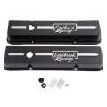 Picture of Edelbrock Valve Cover Racing Series Chevrolet 1959-1986 262-400 CI V8 Low Black