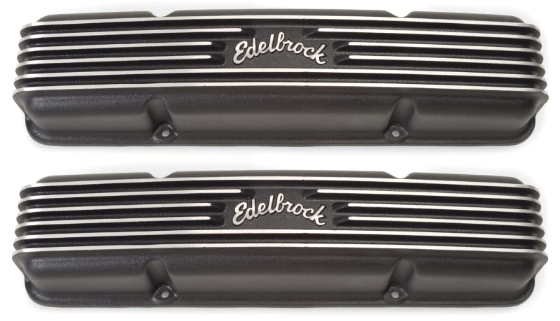 Picture of Edelbrock Valve Cover Classic Series Chevrolet 1959-1986 262-400 CI V8 Black