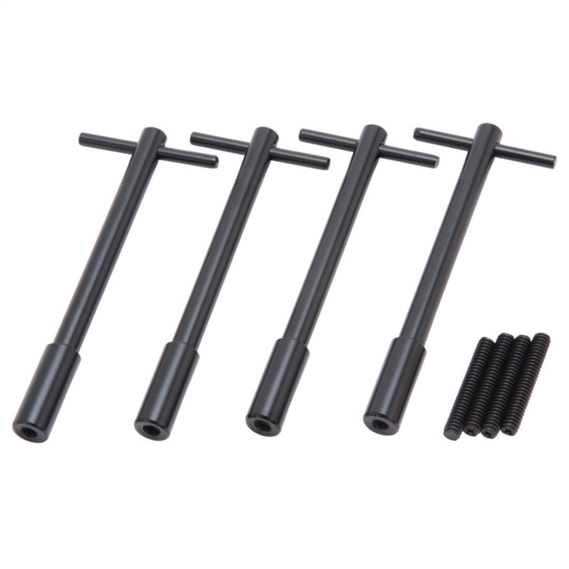 Picture of Edelbrock Vc Hold Down Kit T-Bar 1-4In-20 Thread 5In Long Black Set of 4