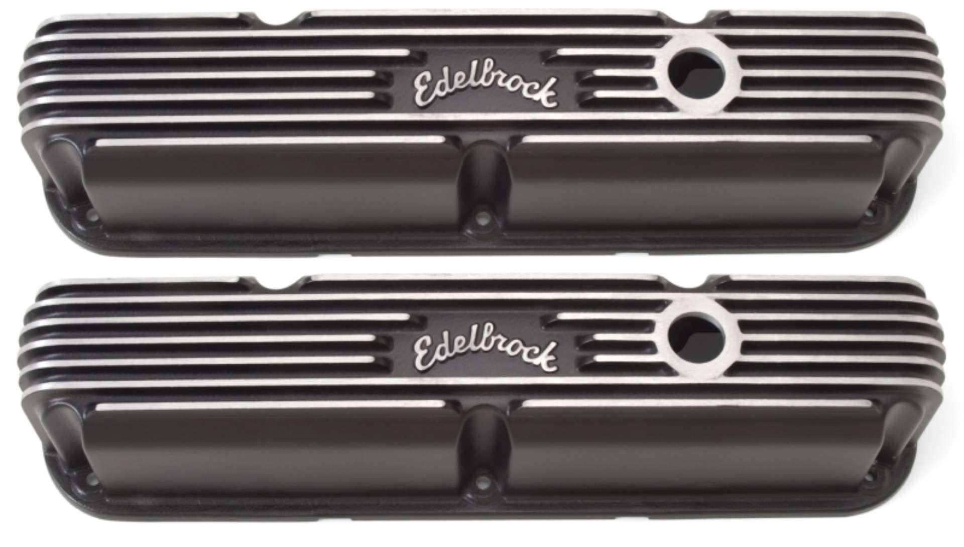 Picture of Edelbrock Valve Cover Classic Series Chrysler La 318-340-360 CI V8 Black