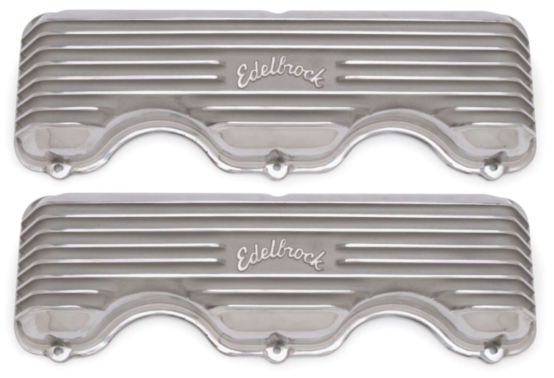 Picture of Edelbrock Valve Cover Classic Series Chevrolet W 348-409 CI V8 Polshed