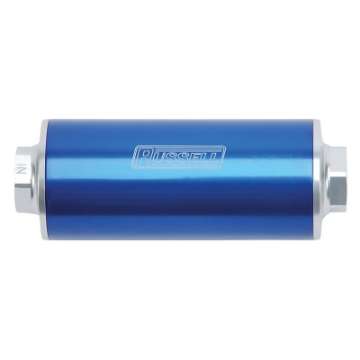 Picture of Russell Performance Profilter Fuel Filter 6in Long 60 Micron -10AN Inlet -10AN Outlet - Blue