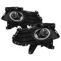 Picture of Spyder 13-16 Ford Fusion OEM Fog Lights w-Switch & Cover - Clear FL-FFUS13-C