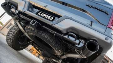 Picture of Corsa 2017-20 Ford F-150 Raptor 3in Inlet - 5in Outlet Gunmetal PVD Tip Kit For Corsa ExhaustOnly