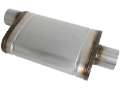 Picture of aFe MACHForce XP SS Muffler 3in Center Inlet - 3in Outlet 9in L x 4in W x 14in Body