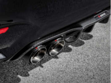 Picture of Akrapovic 14-17 BMW M3 F80 Rear Carbon Fiber Diffuser - High Gloss