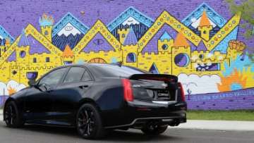 Picture of Corsa 2016-2019 Cadillac ATS-V 3-6T 4in Black Sport Axle-Back Exhaust