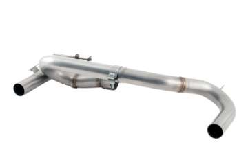 Picture of AWE Tuning BMW F3X 340i Touring Edition Axle-Back Exhaust - Chrome Silver Tips 90mm