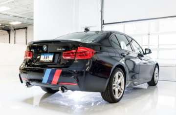 Picture of AWE Tuning BMW F3X 340i Touring Edition Axle-Back Exhaust - Diamond Black Tips 102mm