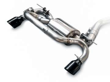 Picture of AWE Tuning BMW F22 M235i - M240i Touring Edition Axle-Back Exhaust - Diamond Black Tips 102mm