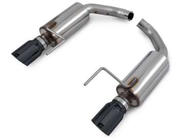 Picture of AWE Tuning S550 Mustang EcoBoost Axle-back Exhaust - Touring Edition Diamond Black Tips