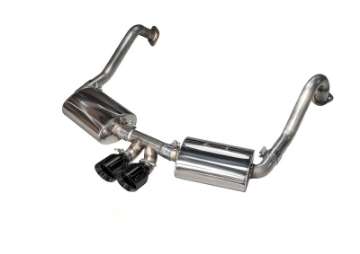 Picture of AWE Tuning Porsche 981 Performance Exhaust System - w-Diamond Black Tips