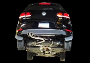 Picture of AWE Tuning Golf TDI Performance Exhaust - Diamond Black Tips