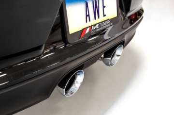 Picture of AWE Tuning Porsche 911 991-2 Carrera - S SwitchPath Exhaust for PSE Cars - Chrome Silver Tips