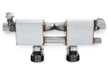 Picture of AWE Tuning Porsche 911 991-2 Carrera - S SwitchPath Exhaust for PSE Cars - Diamond Black Tips