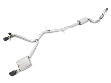 Picture of AWE Tuning Audi B9 A5 SwitchPath Exhaust Dual Outlet - Diamond Black Tips Includes DP and Remote