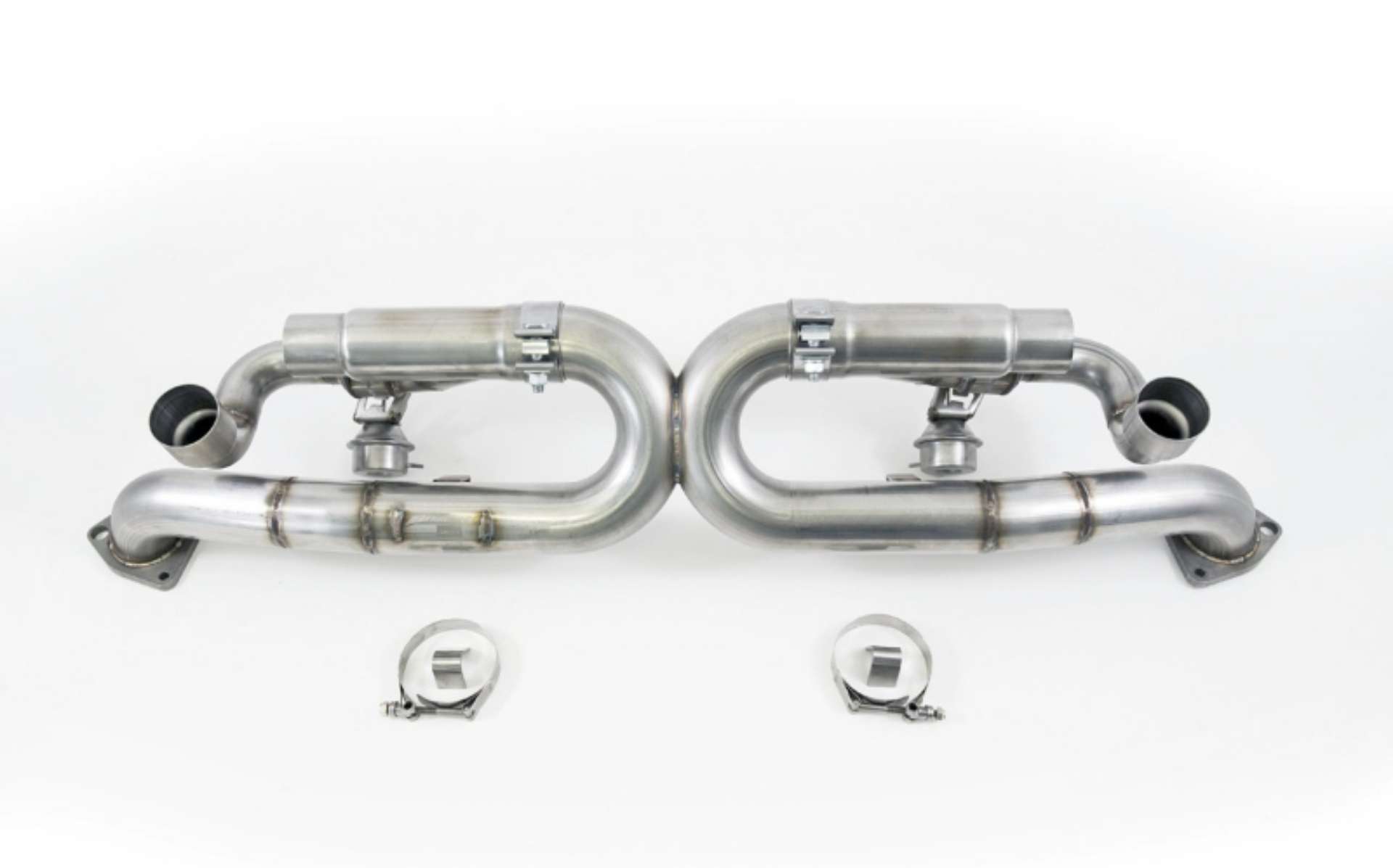 Picture of AWE Tuning Porsche 991 SwitchPath Exhaust for Non-PSE Cars Chrome Silver Tips