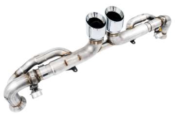 Picture of AWE Tuning Porsche 991 GT3 - RS SwitchPath Exhaust - Chrome Silver Tips